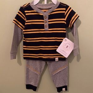 Burts bees baby 2 piece set